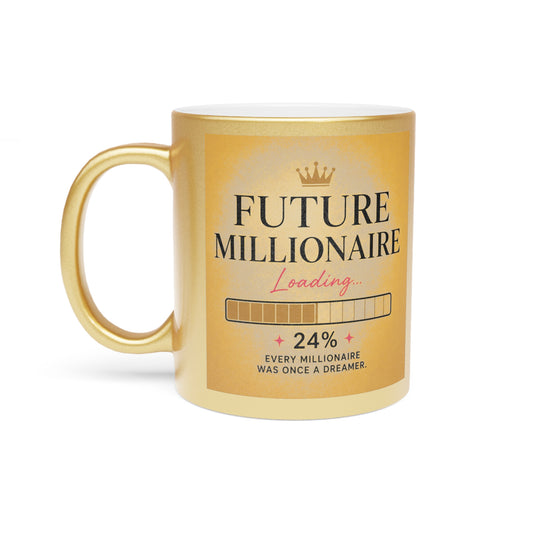 ☕ Future Millionaire Mug (Silver | Gold)