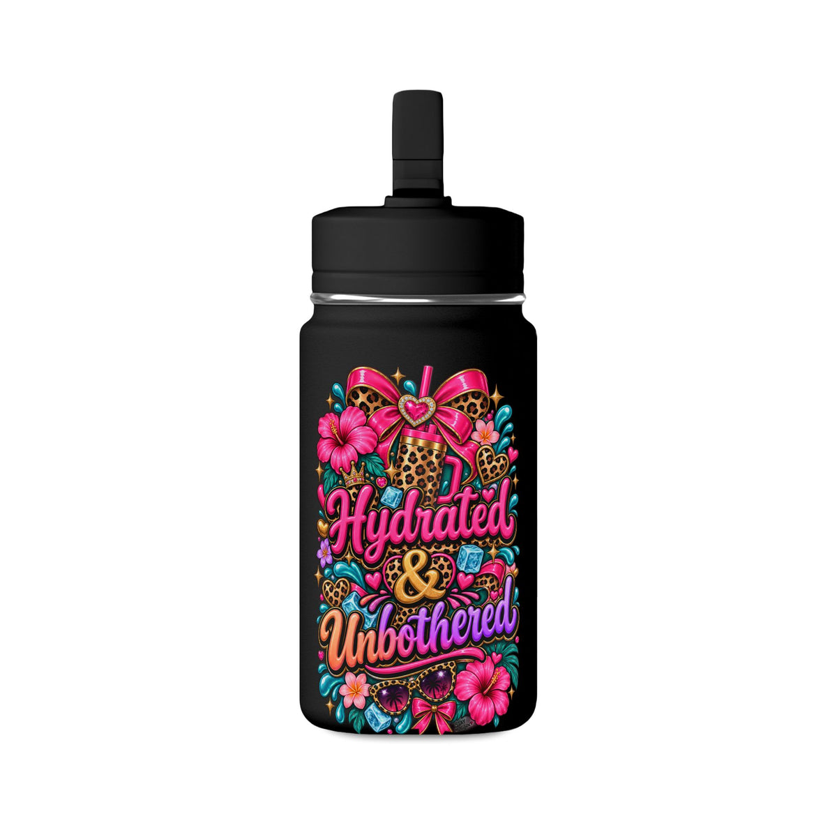 Hydrated & Unbothered Bottle