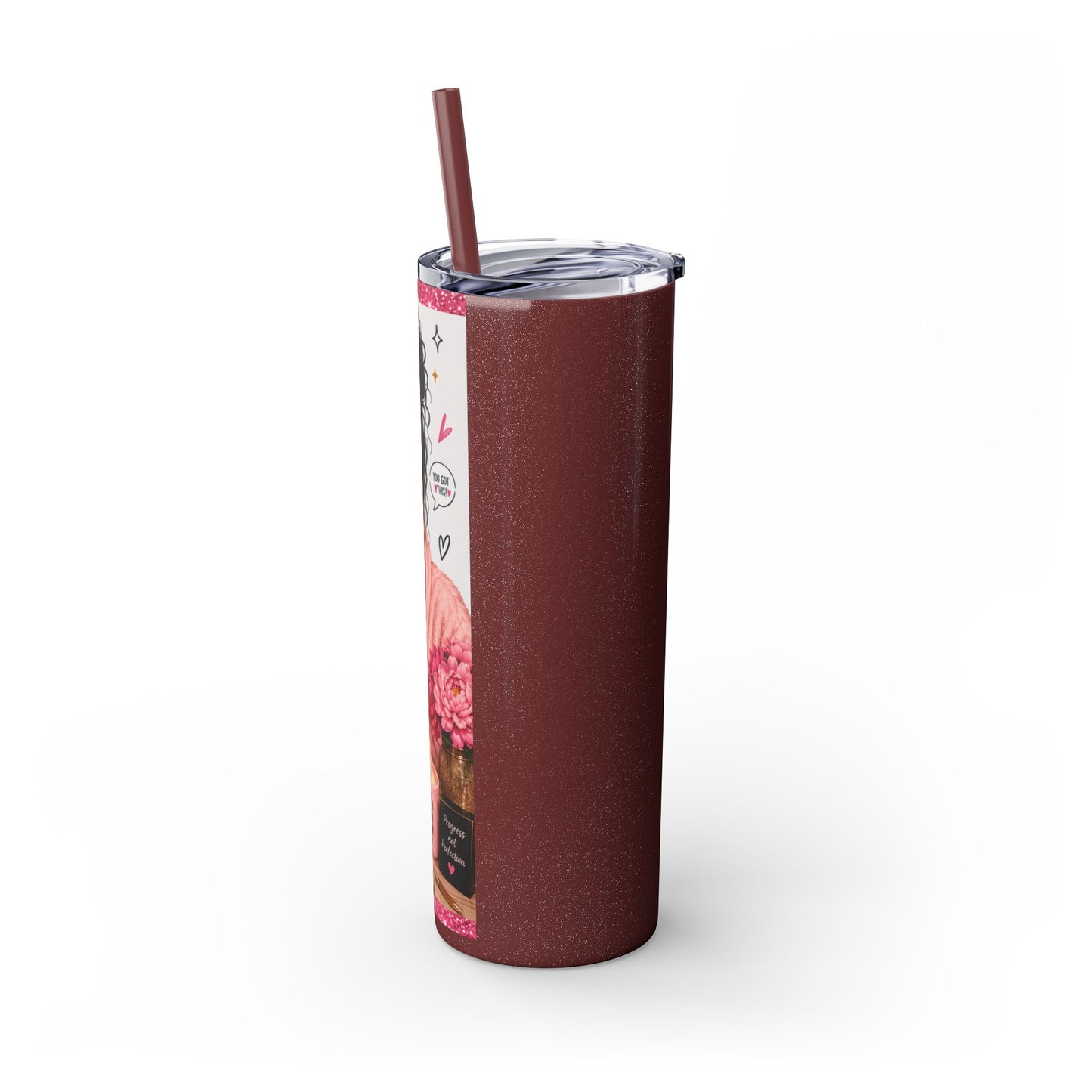 Current Status™: Holding It Together (with Prayers & Good Vibes) Skinny Tumbler | 20 oz