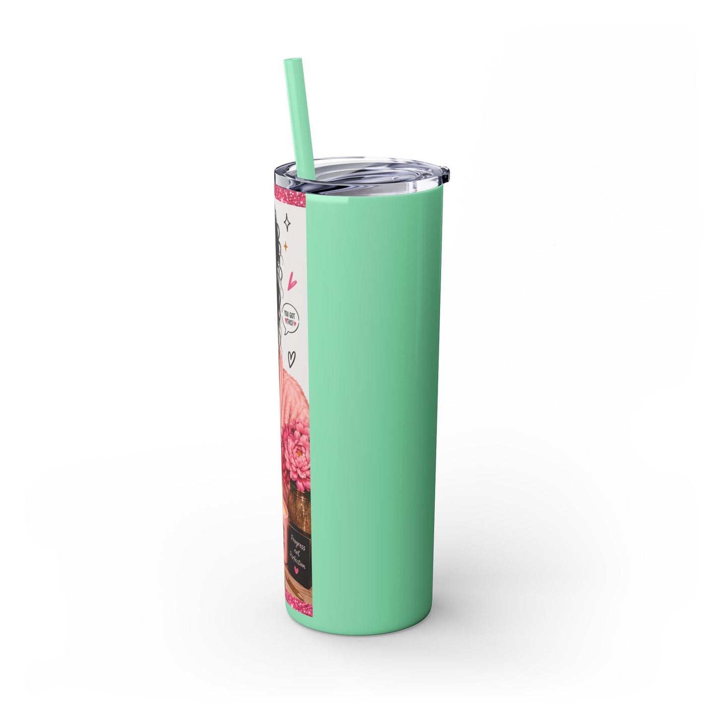 Current Status™: Holding It Together (with Prayers & Good Vibes) Skinny Tumbler | 20 oz