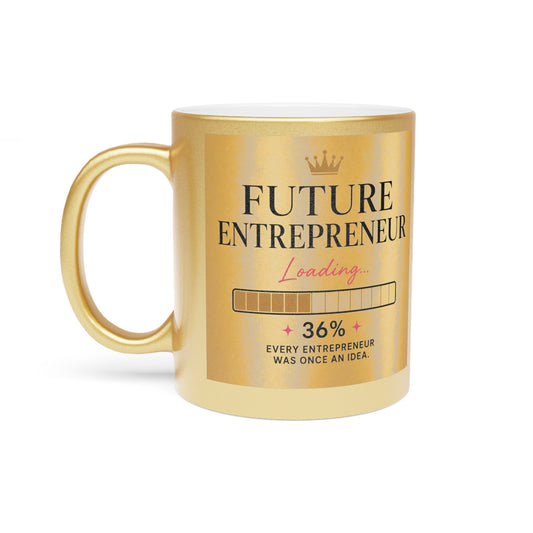 💼 Entrepreneur Mug (Silver | Gold)