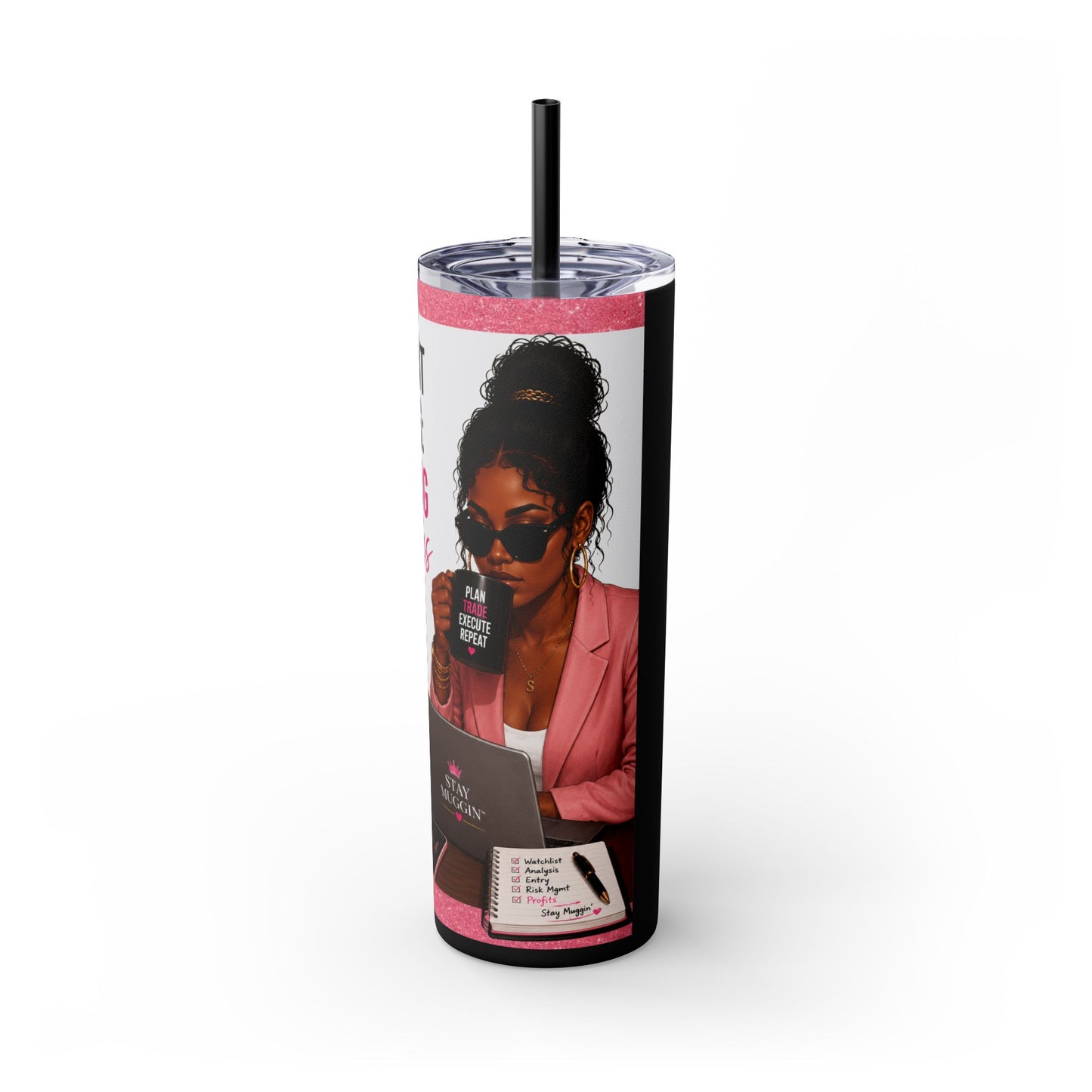 Current Status™: Trading Options Skinny Tumbler | 20 oz