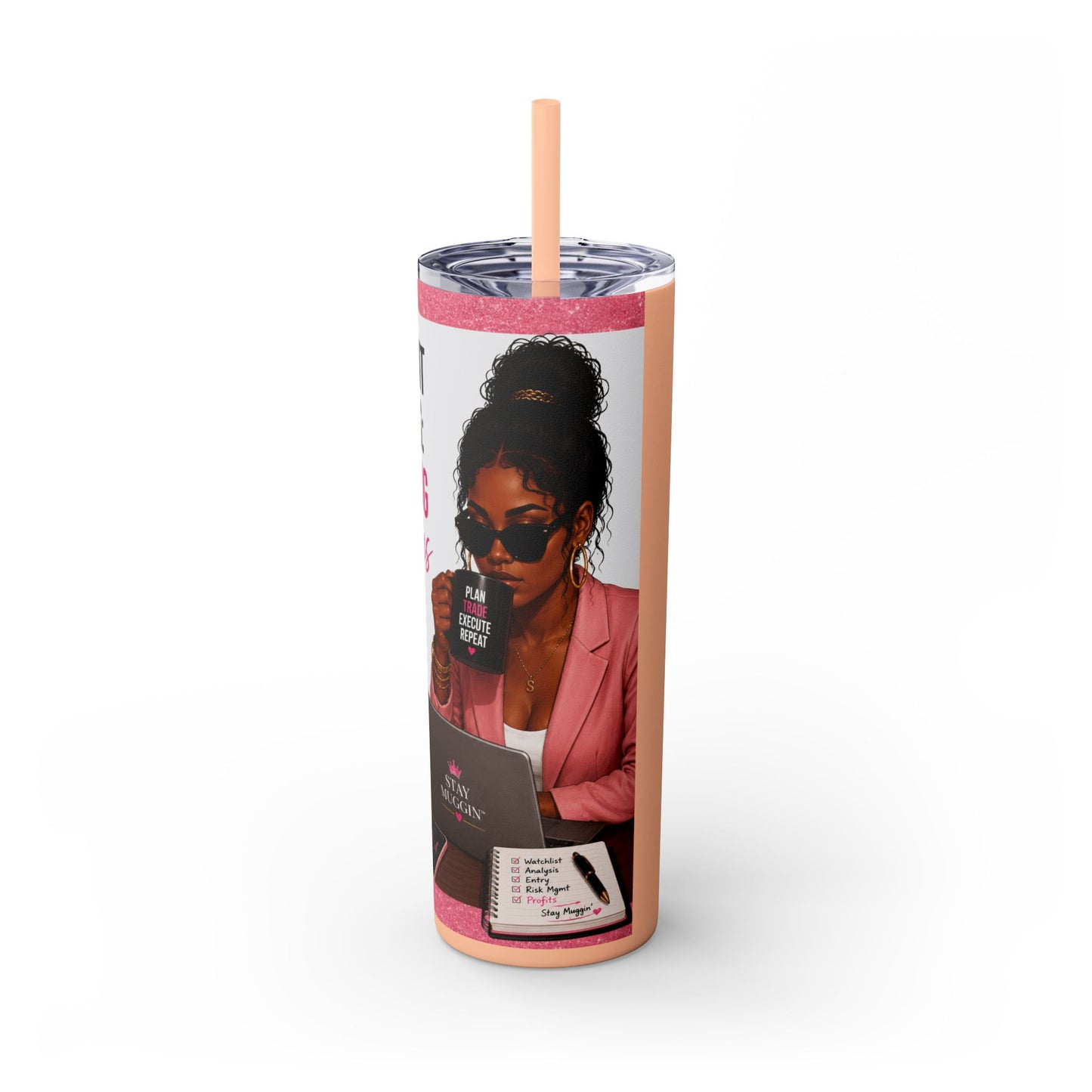 Current Status™: Trading Options Skinny Tumbler | 20 oz