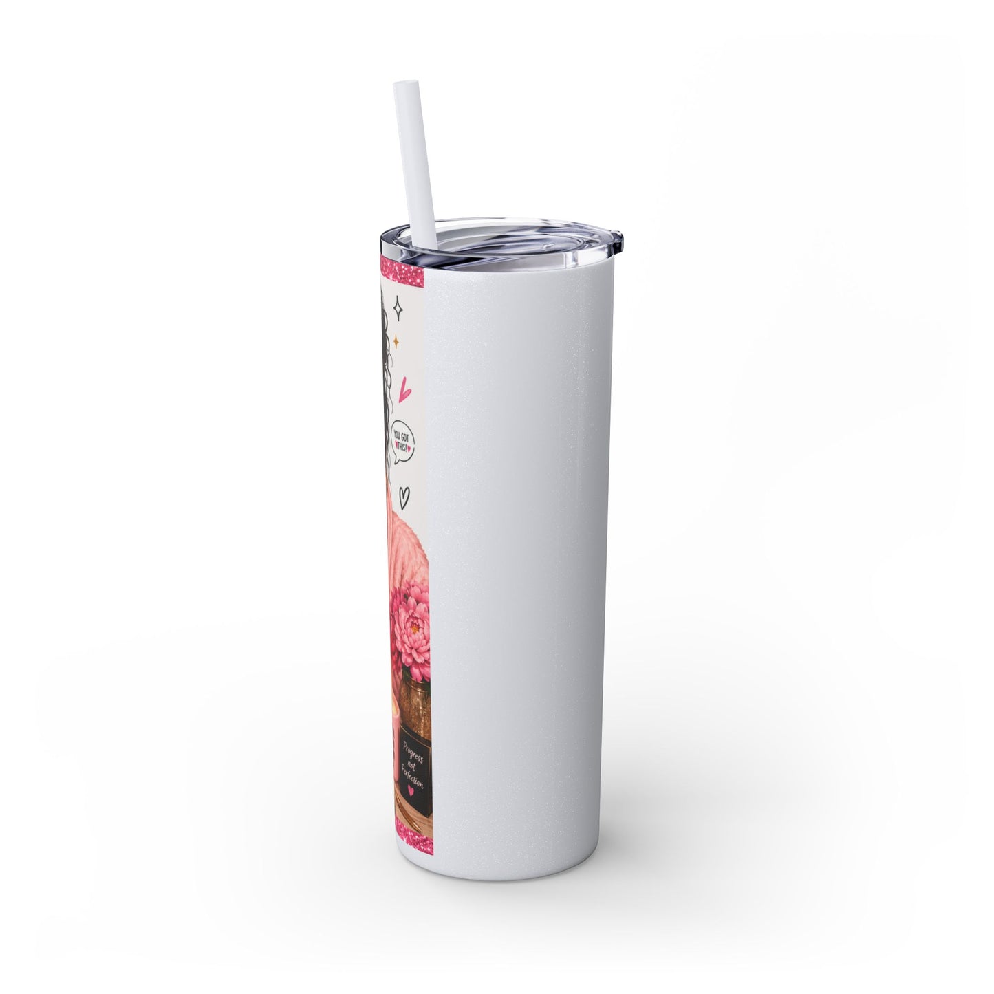 Current Status™: Holding It Together (with Prayers & Good Vibes) Skinny Tumbler | 20 oz