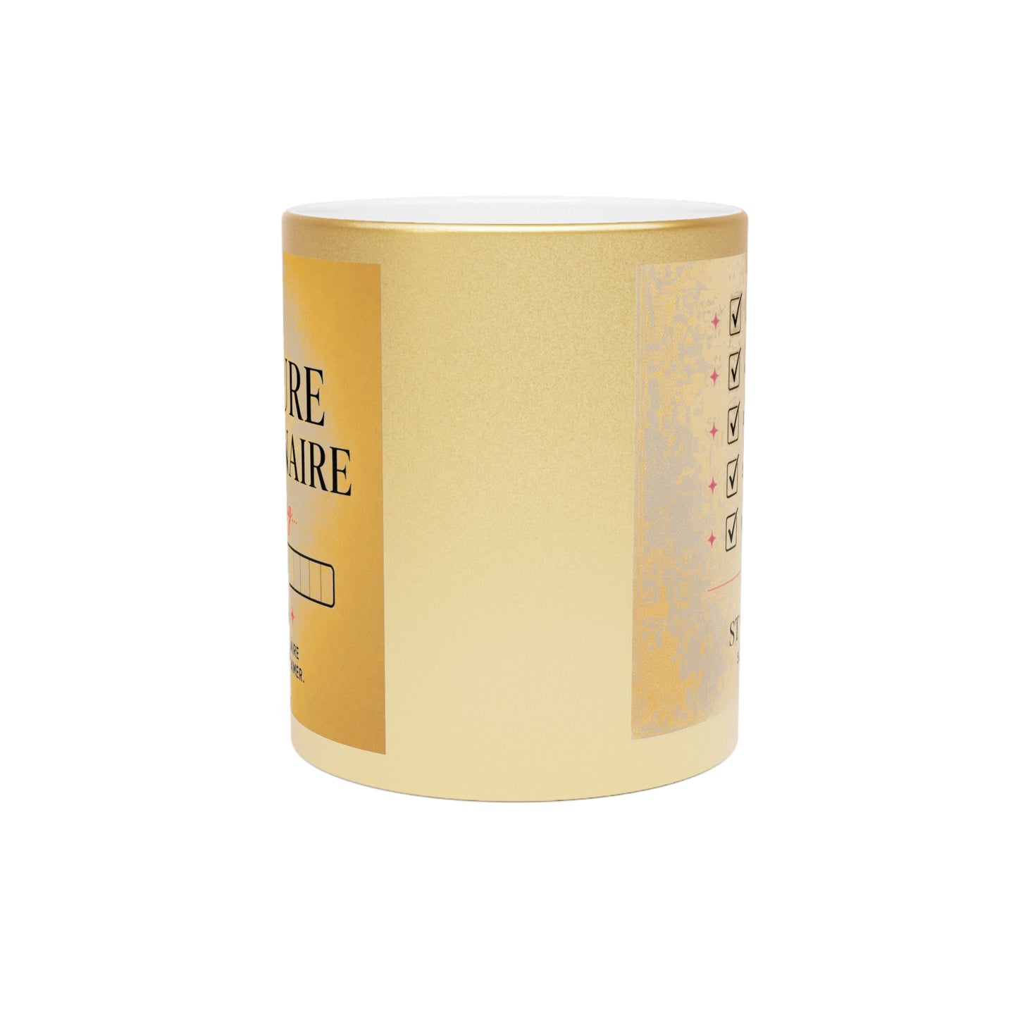 Metallic Mug (Silver\Gold)