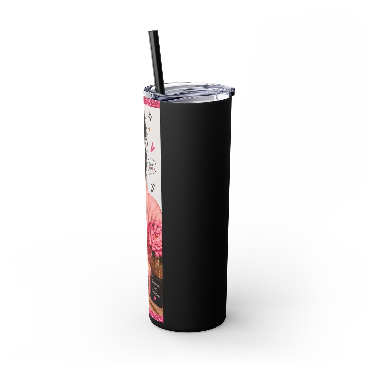 Current Status™: Holding It Together (with Prayers & Good Vibes) Skinny Tumbler | 20 oz