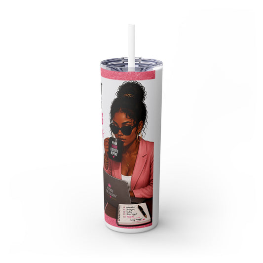 Current Status™: Trading Options Skinny Tumbler | 20 oz