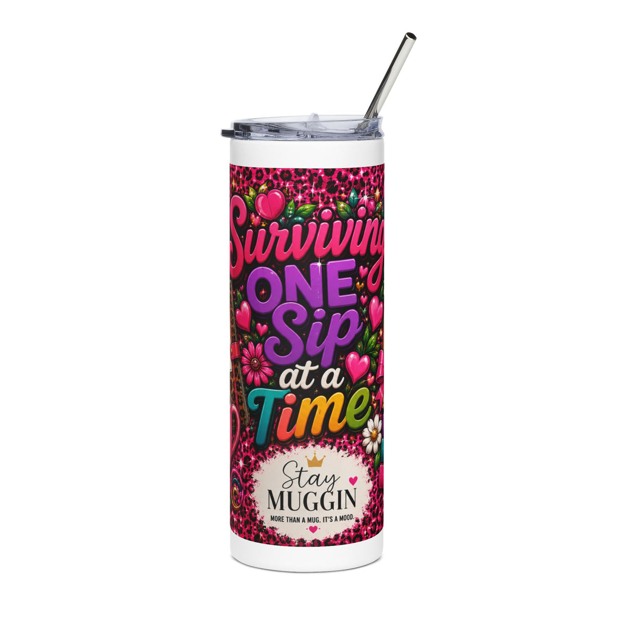 Surviving One Sip at a Time Tumbler