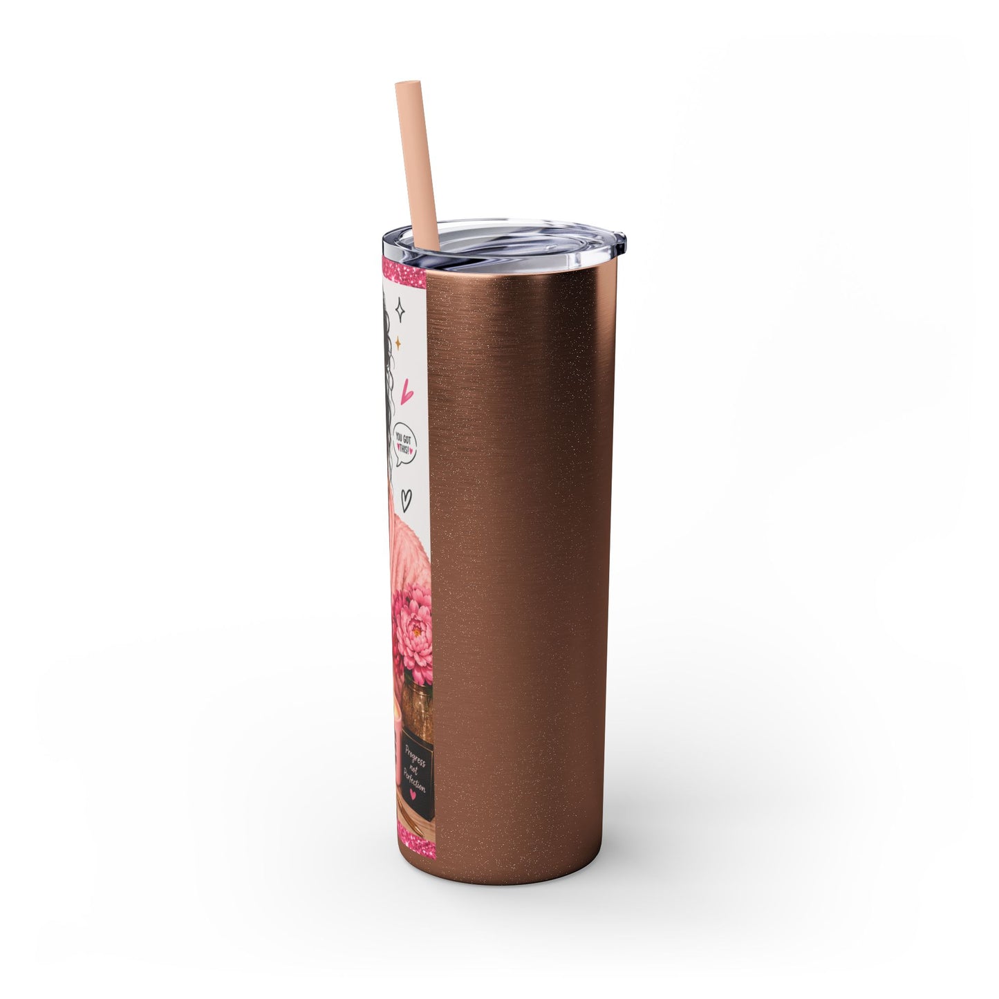 Current Status™: Holding It Together (with Prayers & Good Vibes) Skinny Tumbler | 20 oz