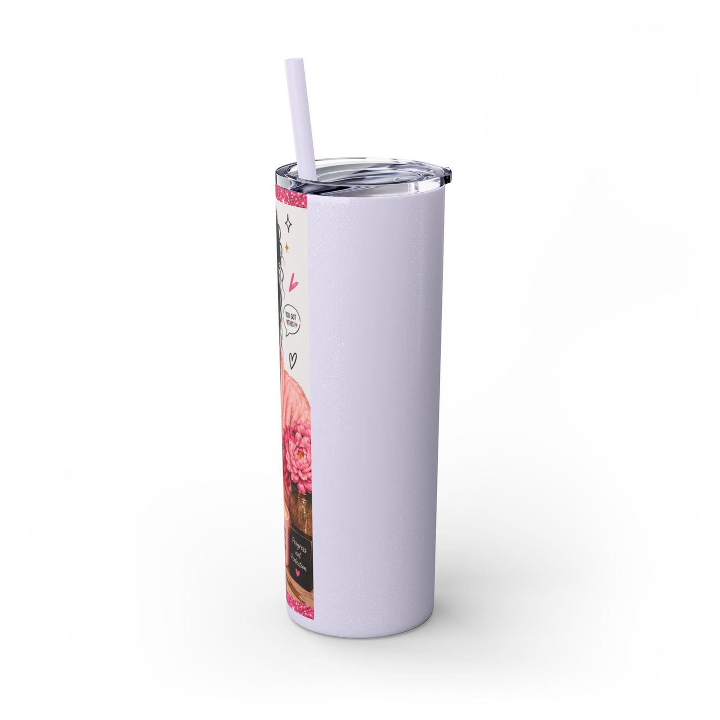 Current Status™: Holding It Together (with Prayers & Good Vibes) Skinny Tumbler | 20 oz