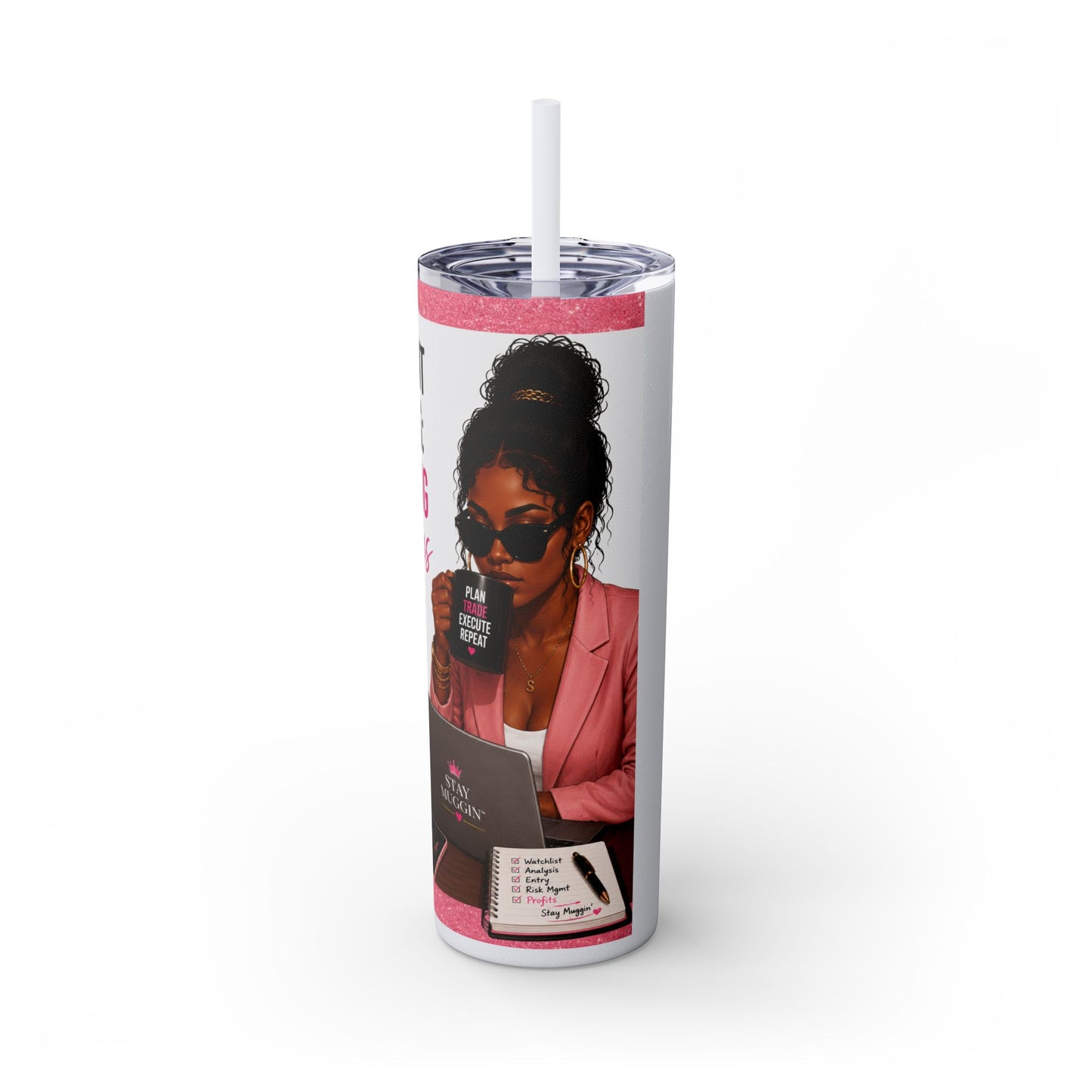 Current Status™: Trading Options Skinny Tumbler | 20 oz
