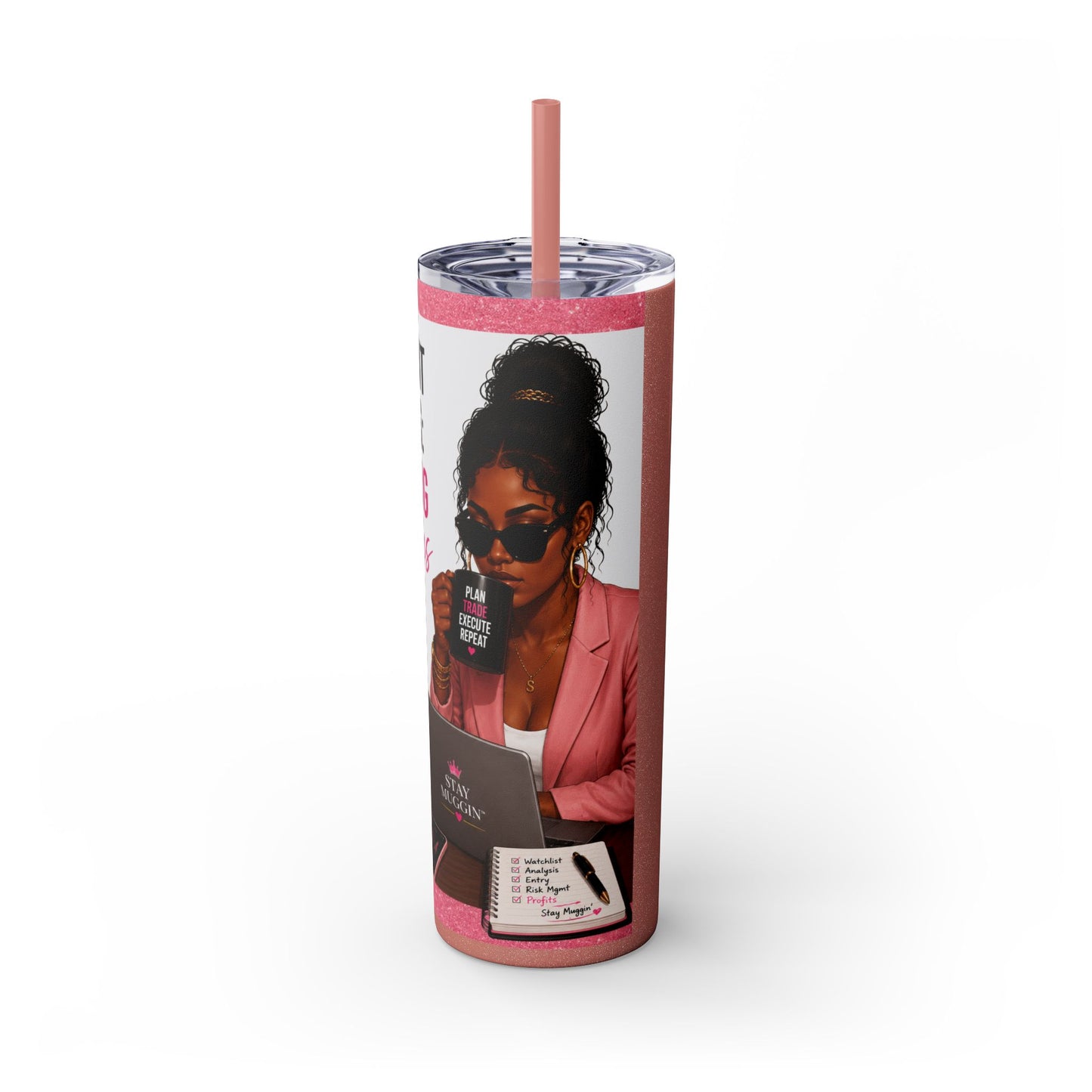 Current Status™: Trading Options Skinny Tumbler | 20 oz