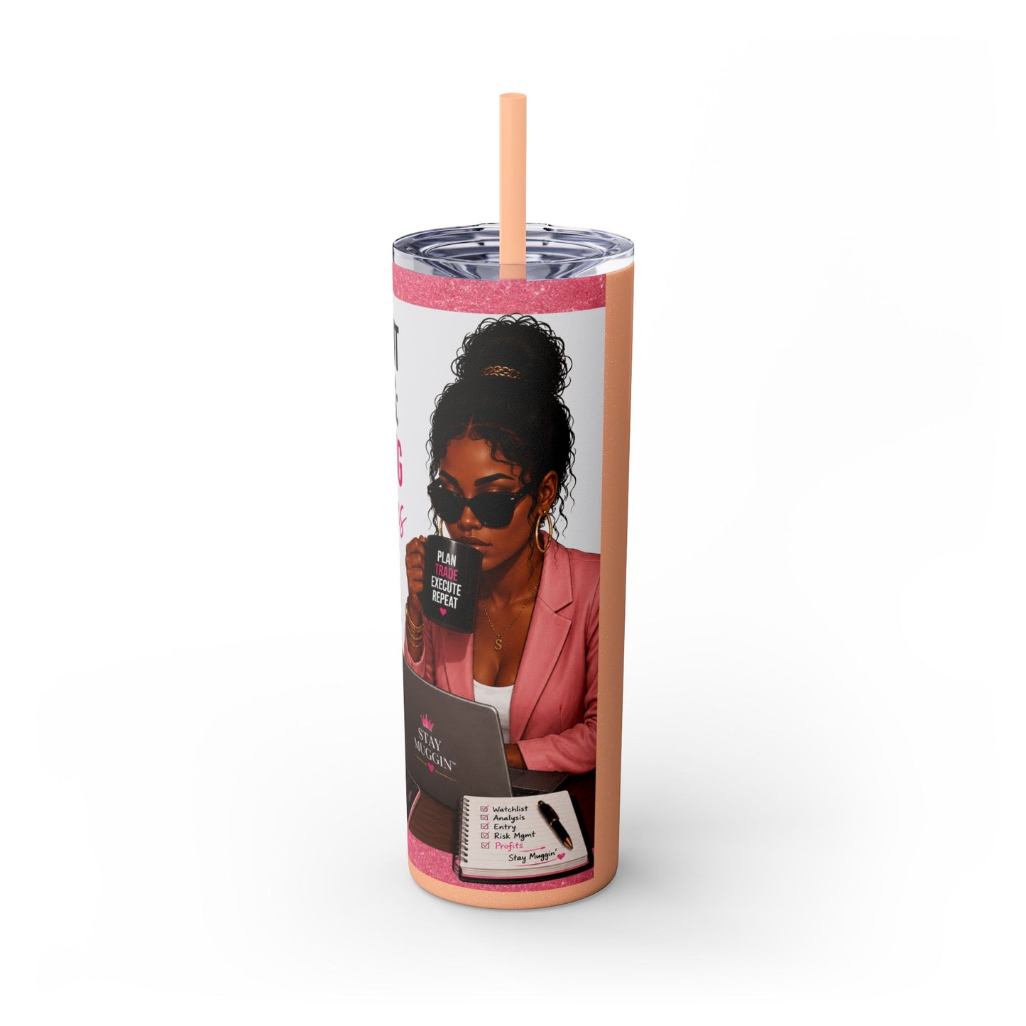 Current Status™: Trading Options Skinny Tumbler | 20 oz