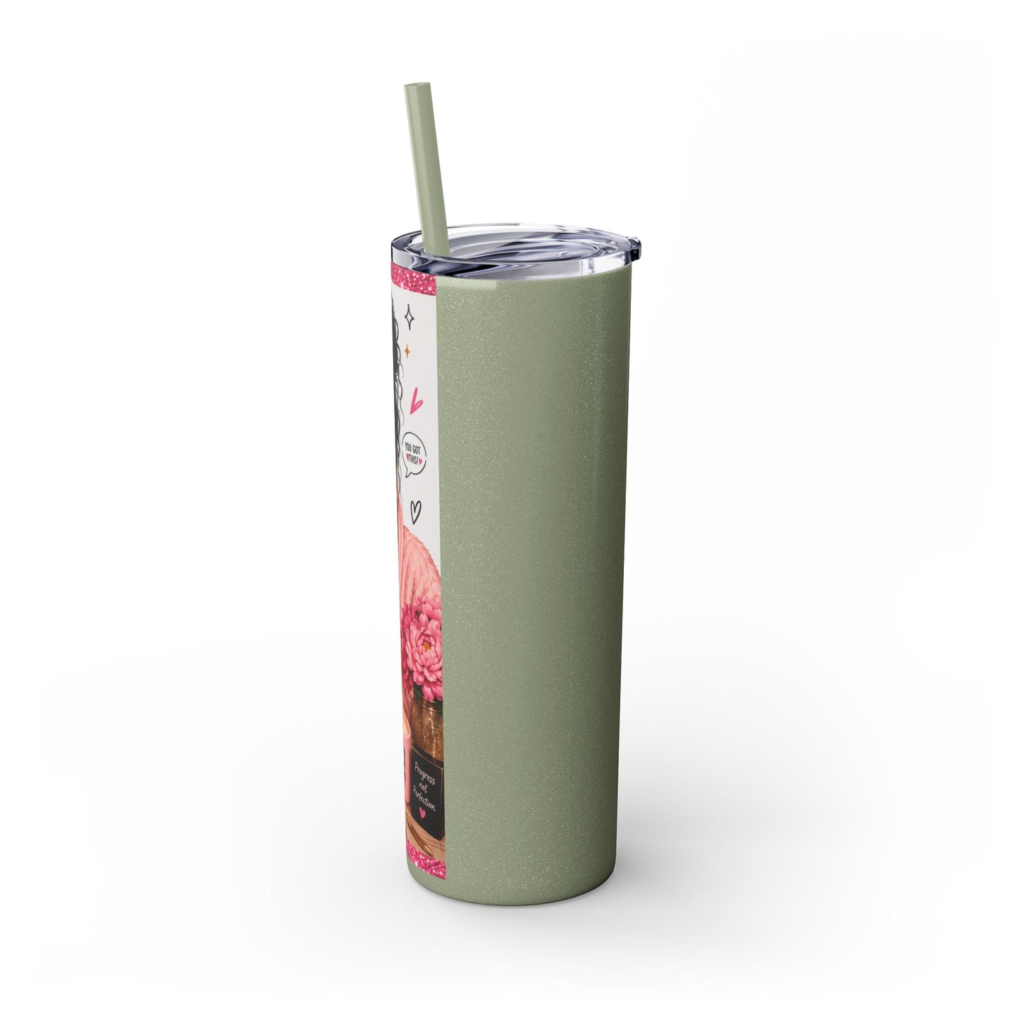 Current Status™: Holding It Together (with Prayers & Good Vibes) Skinny Tumbler | 20 oz