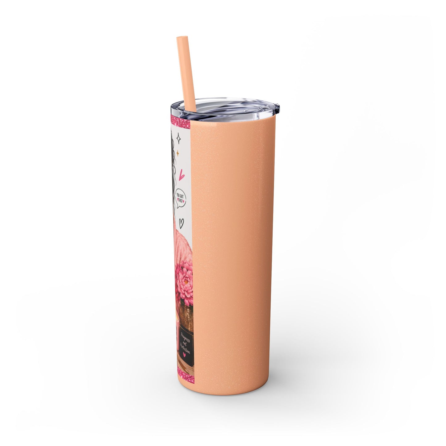 Current Status™: Holding It Together (with Prayers & Good Vibes) Skinny Tumbler | 20 oz
