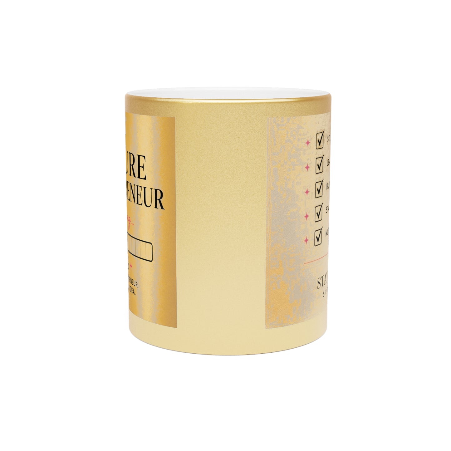 Metallic Mug (Silver\Gold)