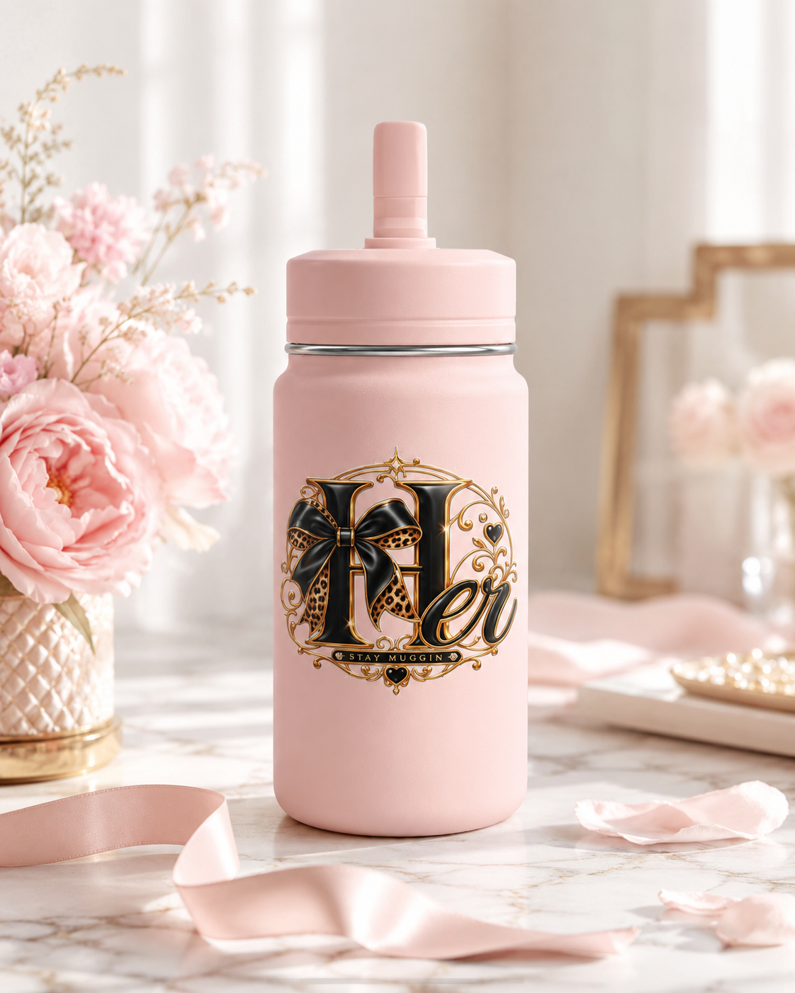 Her | Gilded Leopard Hydration Bottle